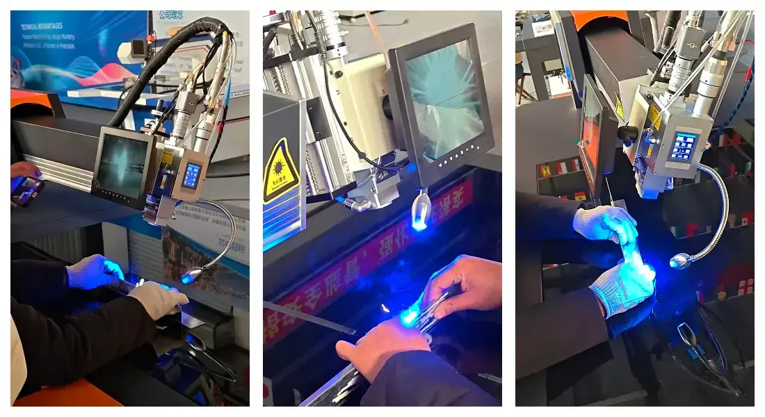 YH-1500W Tabletop Fiber Laser Welding Machine